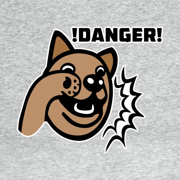 Gasp Golden Retriever Danger! by Outcast United